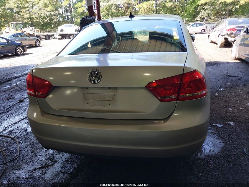 2014 Volkswagen Passat S VIN: 1VWAP7A36EC018894 Lot: 43266083