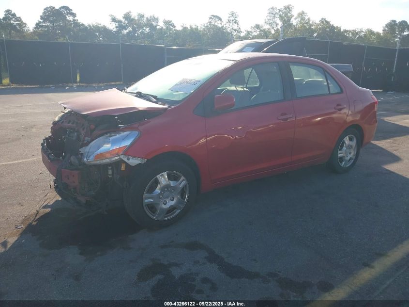 2008 Toyota Yaris VIN: JTDBT923X81297070 Lot: 43266122