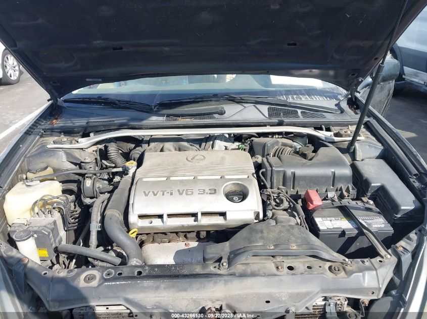 2005 Lexus Es 330 VIN: JTHBA30G955060596 Lot: 43266130