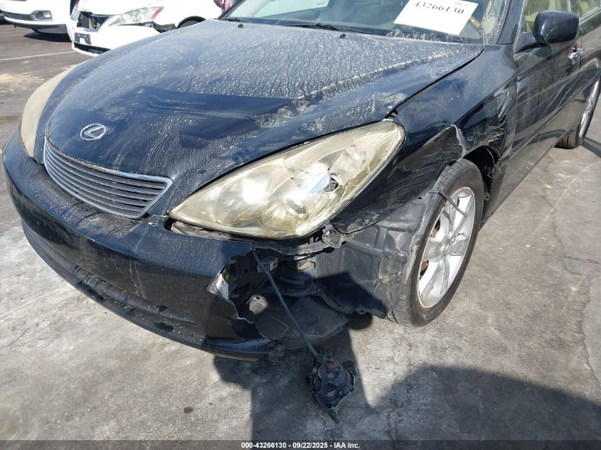 2005 Lexus Es 330 VIN: JTHBA30G955060596 Lot: 43266130