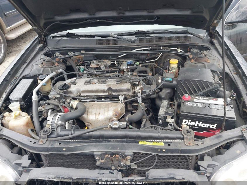 2000 Nissan Altima Gle/Gxe/Se/Xe VIN: 1N4DL01D9YC118171 Lot: 43266140