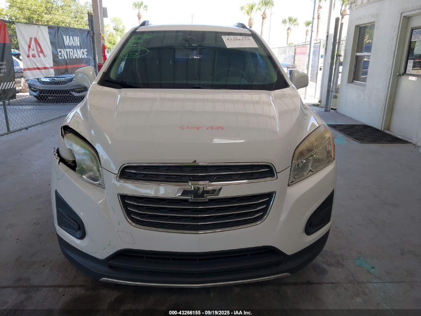 2015 Chevrolet Trax Lt VIN: 3GNCJLSB4FL255005 Lot: 43266155