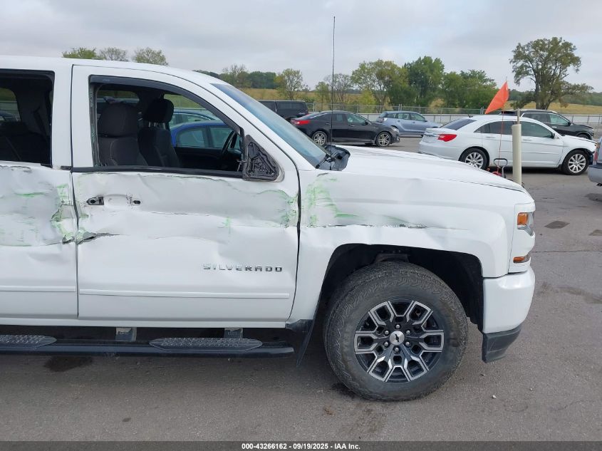 2018 Chevrolet Silverado 1500 2Lt VIN: 3GCUKREC8JG443934 Lot: 43266162