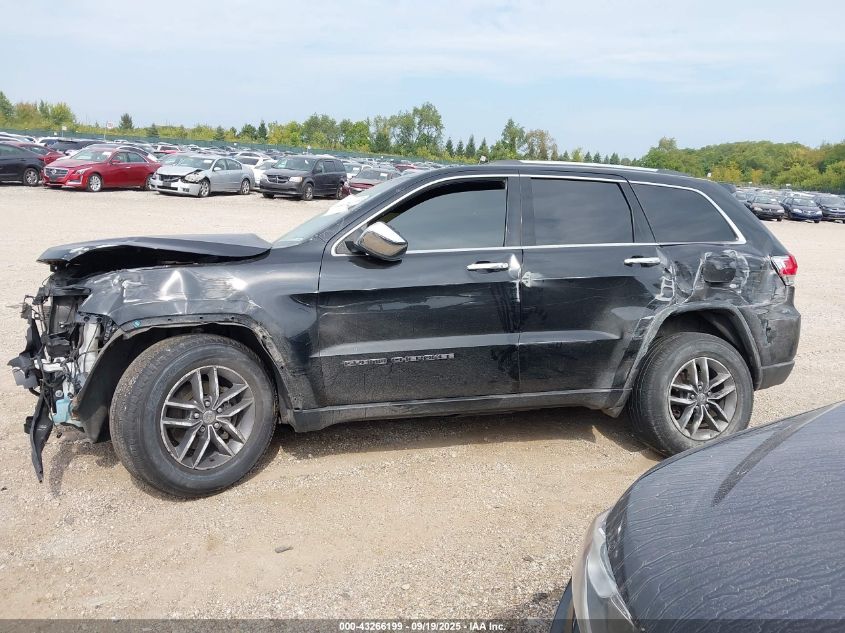 2017 Jeep Grand Cherokee Limited 4X4 VIN: 1C4RJFBG5HC941424 Lot: 43266199