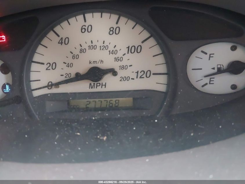 2002 Toyota Echo VIN: JTDBT123620232098 Lot: 43266216