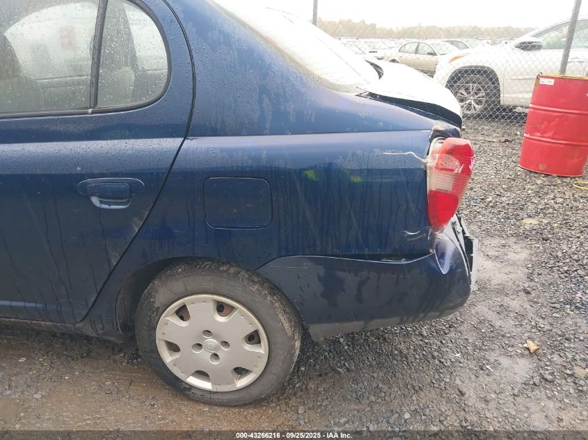 2002 Toyota Echo VIN: JTDBT123620232098 Lot: 43266216