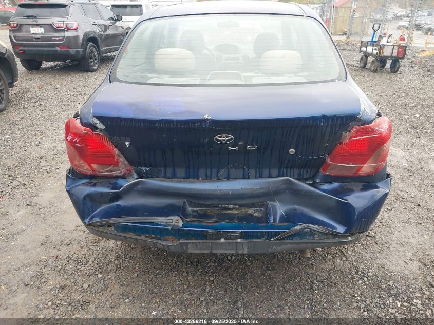 2002 Toyota Echo VIN: JTDBT123620232098 Lot: 43266216