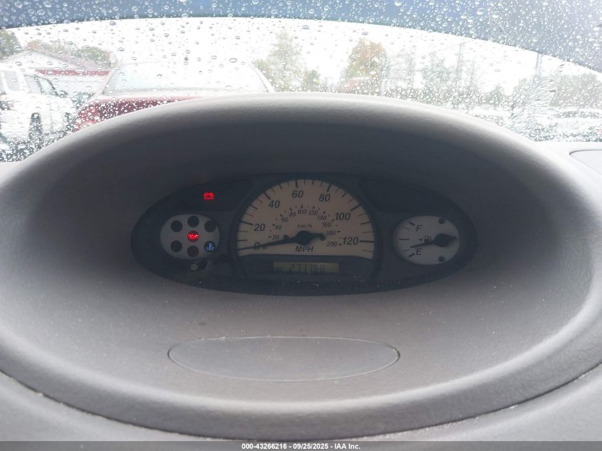 2002 Toyota Echo VIN: JTDBT123620232098 Lot: 43266216