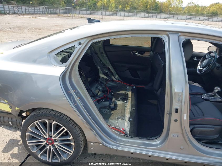 2022 Kia Forte Gt VIN: 3KPF44AC0NE480070 Lot: 43266229