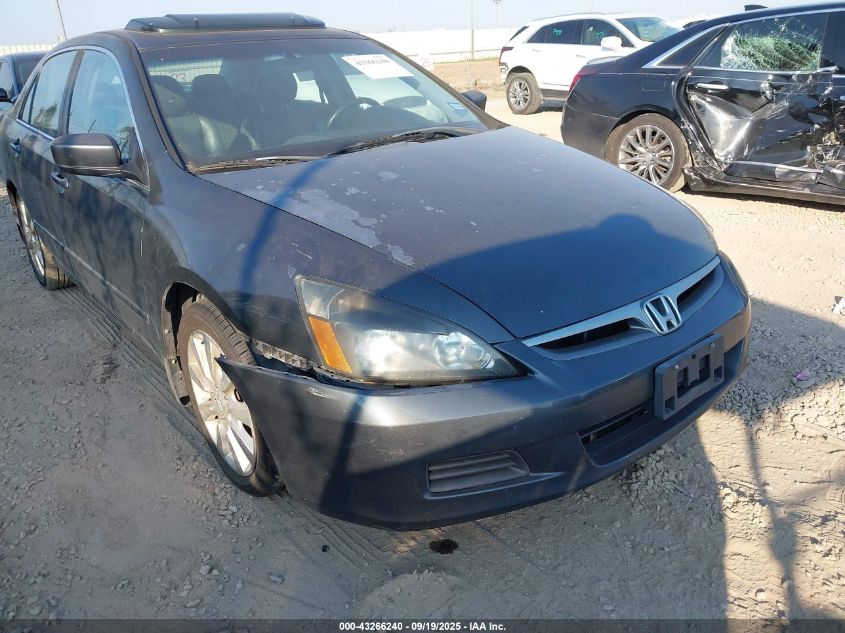 2006 Honda Accord Sdn Ex-L V6 VIN: 1HGCM66526A030709 Lot: 43266240