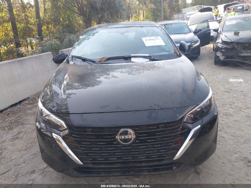 2025 Nissan Sentra S VIN: 3N1AB8BV7SY270747 Lot: 43266274