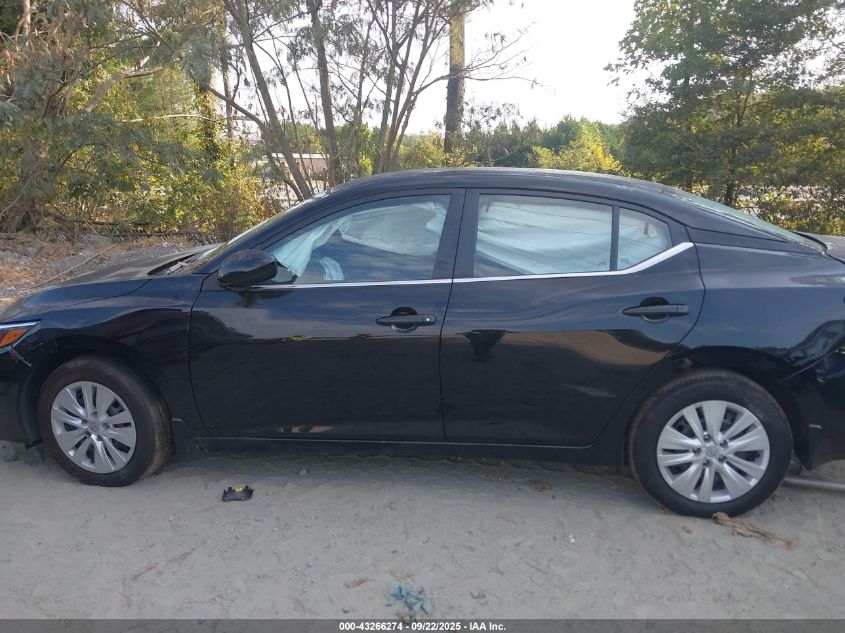 2025 Nissan Sentra S VIN: 3N1AB8BV7SY270747 Lot: 43266274