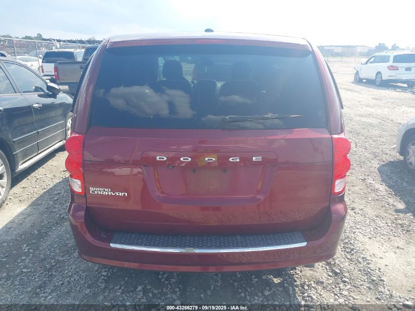 2018 Dodge Grand Caravan Se VIN: 2C4RDGBGXJR304474 Lot: 43266279