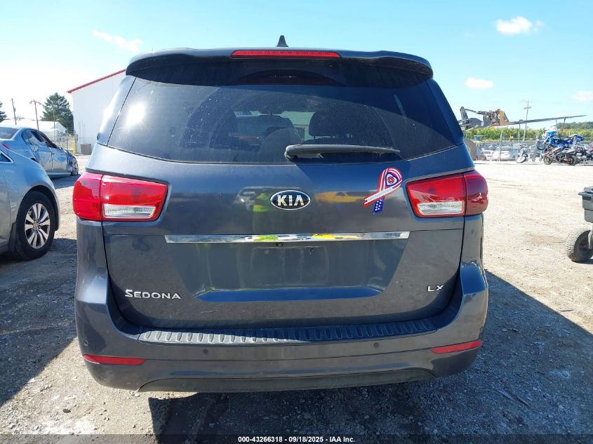 2017 Kia Sedona Lx VIN: KNDMB5C16H6269447 Lot: 43266318