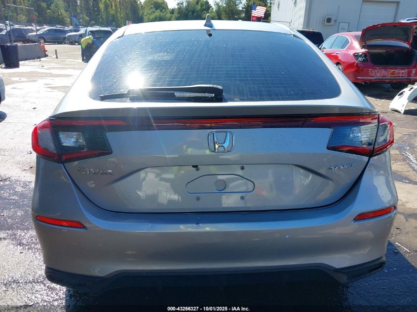 2022 Honda Civic Sport VIN: 19XFL2H89NE010225 Lot: 43266327