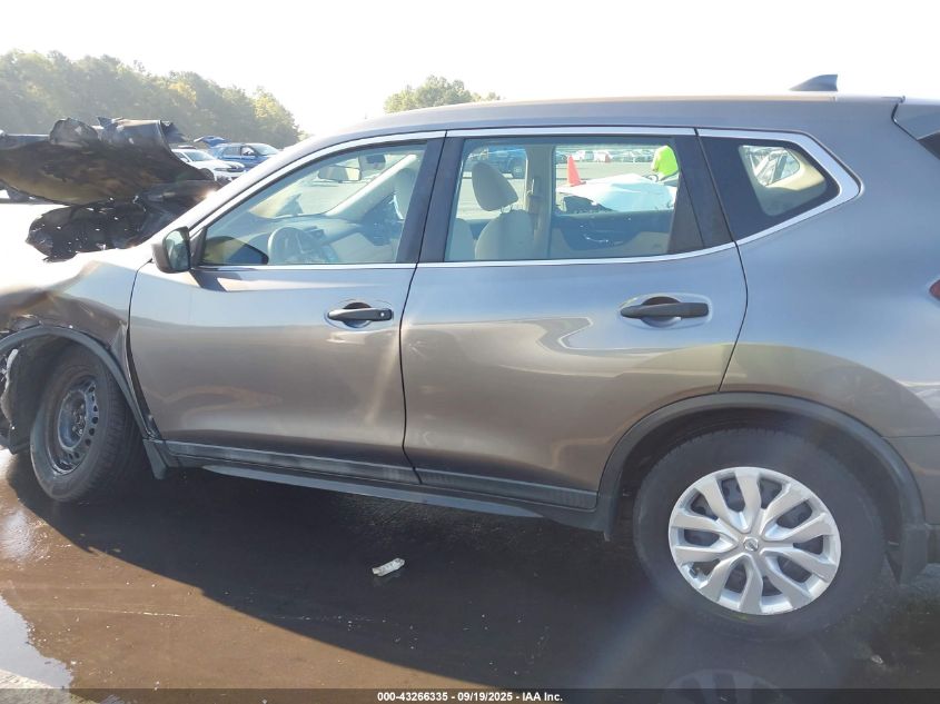 2017 Nissan Rogue S VIN: 5N1AT2MT2HC815141 Lot: 43266335