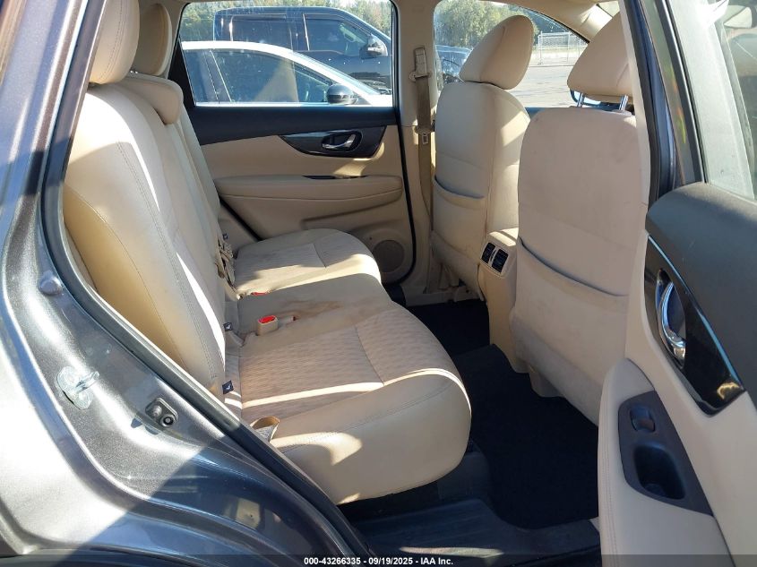 2017 Nissan Rogue S VIN: 5N1AT2MT2HC815141 Lot: 43266335