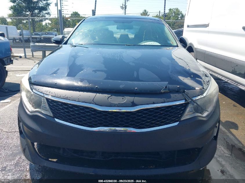 2016 Kia Optima Lx VIN: 5XXGT4L3XGG100795 Lot: 43266338