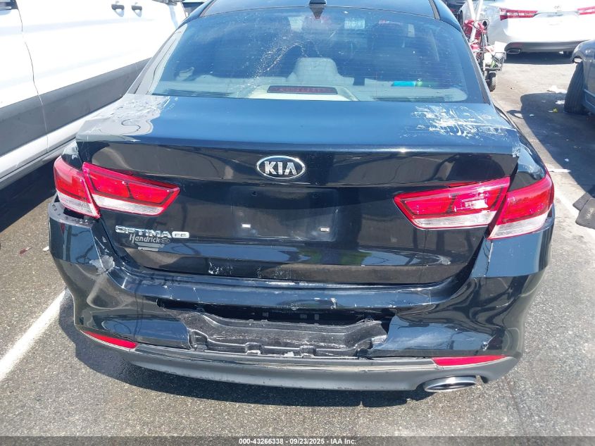 2016 Kia Optima Lx VIN: 5XXGT4L3XGG100795 Lot: 43266338