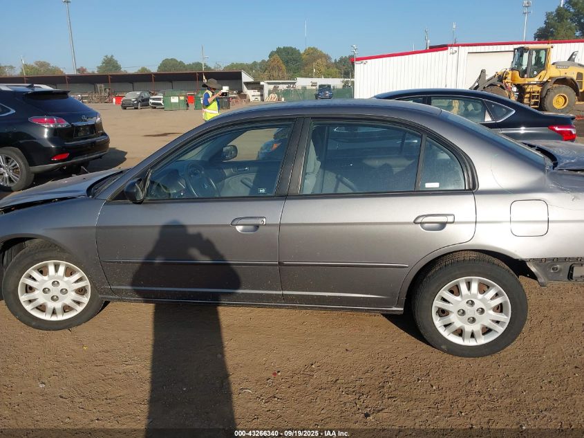 2004 Honda Civic Lx VIN: 2HGES16584H531846 Lot: 43266340