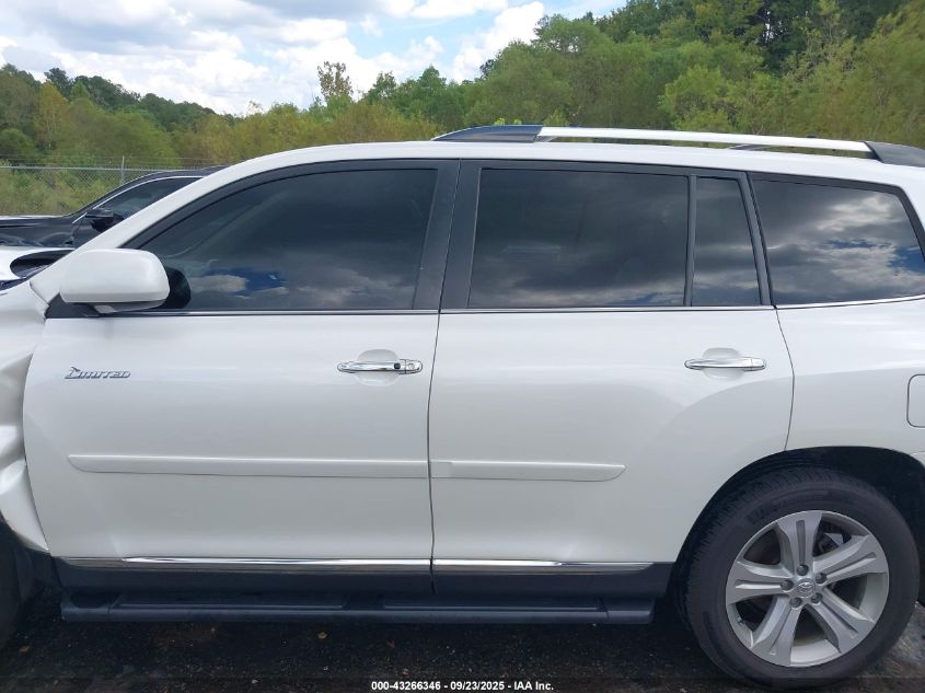 2013 Toyota Highlander Limited V6 VIN: 5TDYK3EH4DS104751 Lot: 43266346