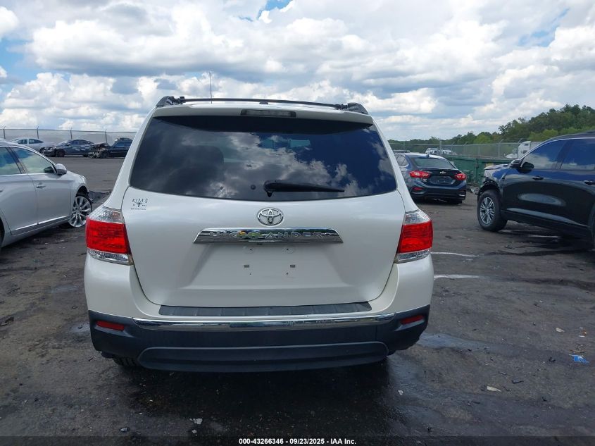 2013 Toyota Highlander Limited V6 VIN: 5TDYK3EH4DS104751 Lot: 43266346