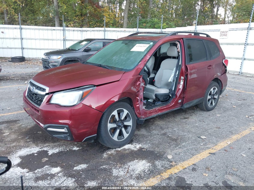 2017 SUBARU FORESTER 2.5I PREMIUM - JF2SJAEC0HH415686