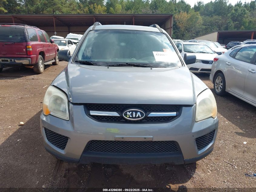 2010 Kia Sportage Lx V6 VIN: KNDKGCA35A7695180 Lot: 43266380