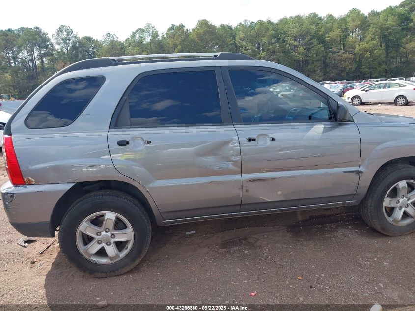2010 Kia Sportage Lx V6 VIN: KNDKGCA35A7695180 Lot: 43266380