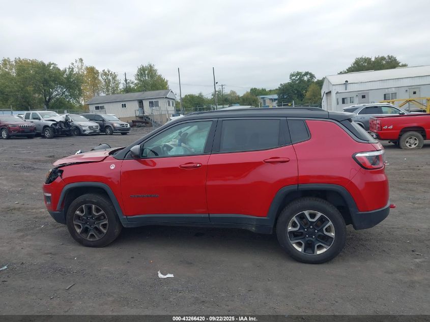 2018 Jeep Compass Trailhawk 4X4 VIN: 3C4NJDDB5JT147568 Lot: 43266420