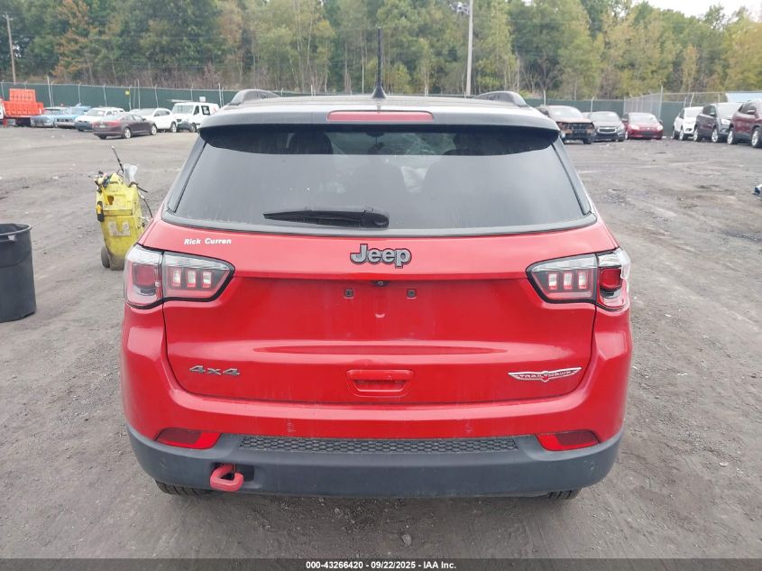 2018 Jeep Compass Trailhawk 4X4 VIN: 3C4NJDDB5JT147568 Lot: 43266420