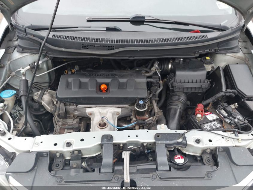 2012 Honda Civic Ex-L VIN: 19XFB2F95CE349222 Lot: 43266432