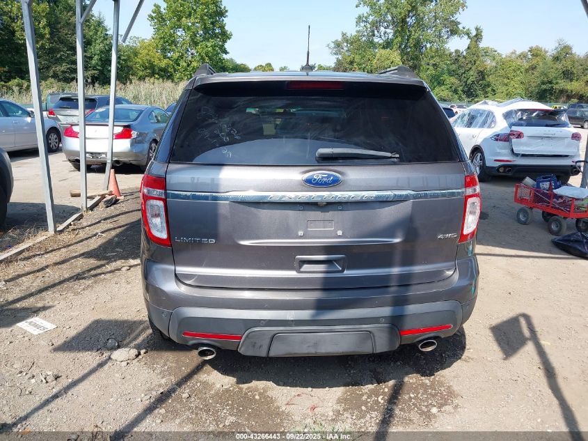 2011 Ford Explorer Limited VIN: 1FMHK8F88BGA06305 Lot: 43266443