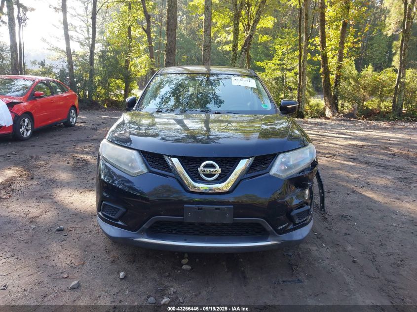 2015 Nissan Rogue S VIN: KNMAT2MV7FP527305 Lot: 43266446