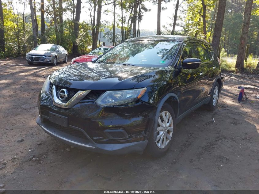 2015 Nissan Rogue S VIN: KNMAT2MV7FP527305 Lot: 43266446
