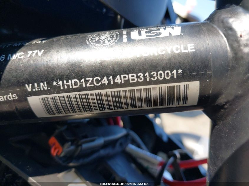 2023 Harley-Davidson Rh1250 S VIN: 1HD1ZC414PB313001 Lot: 43266456