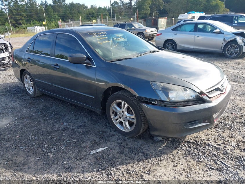 1HGCM56817A102859 2007 Honda Accord 2.4 Ex auction photo 1