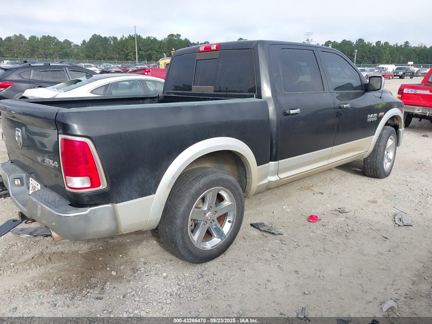 2017 RAM 1500 LARAMIE  4X4 5'7 BOX - 1C6RR7NT4HS750808
