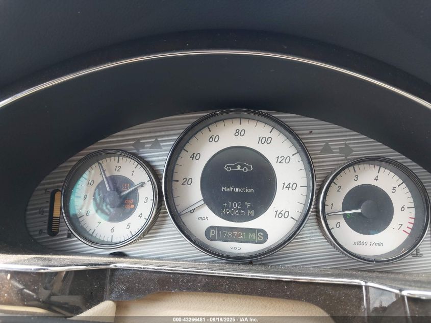 2009 Mercedes-Benz Cls 550 VIN: WDDDJ72X99A142278 Lot: 43266481