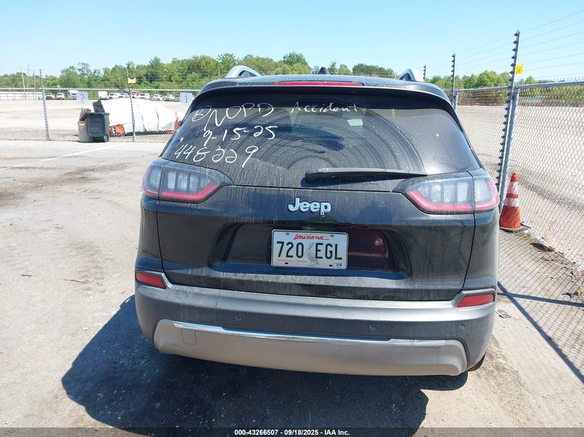 2019 JEEP CHEROKEE LIMITED FWD 1C4PJLDB6KD448229