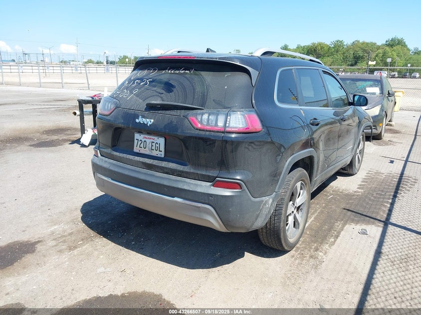 2019 JEEP CHEROKEE LIMITED FWD 1C4PJLDB6KD448229