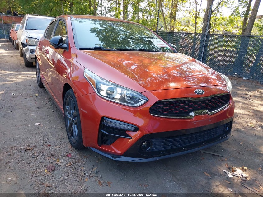 2021 KIA FORTE GT-LINE - 3KPF34AD0ME332432