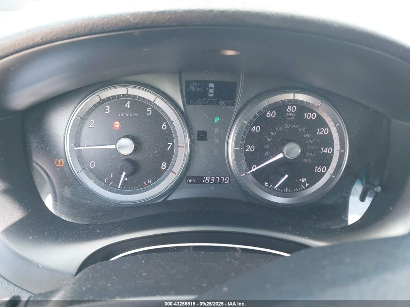 2010 Lexus Es 350 VIN: JTHBK1EG5A2354468 Lot: 43266515