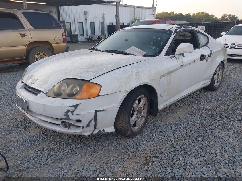 KMHHN65F63U061107 2003 HYUNDAI TIBURON photo no. 2