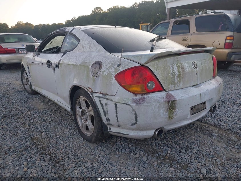 KMHHN65F63U061107 2003 HYUNDAI TIBURON photo no. 3
