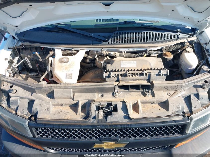 2019 Chevrolet Express 2500 Work Van VIN: 1GCWGAFPXK1351821 Lot: 43266531