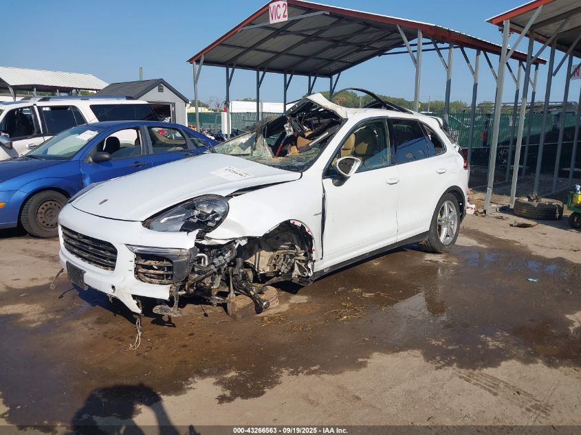 2016 PORSCHE CAYENNE E-HYBRID S - WP1AE2A21GLA18290