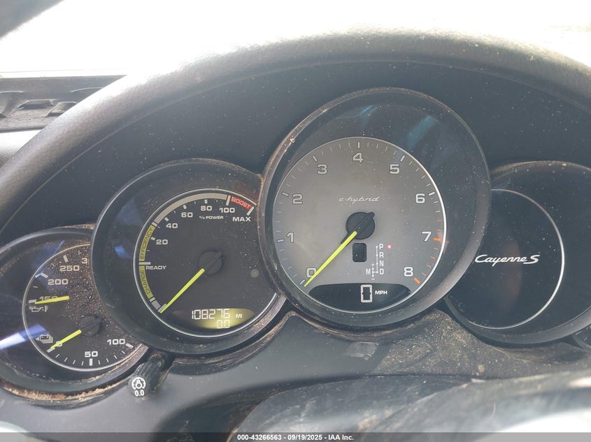 2016 PORSCHE CAYENNE E-HYBRID S - WP1AE2A21GLA18290