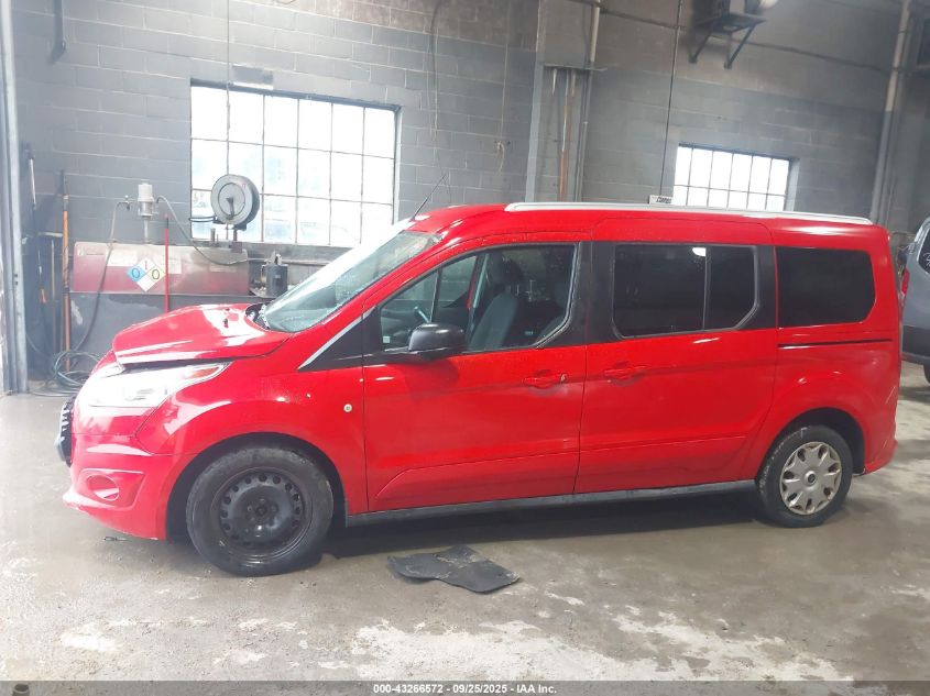 2017 Ford Transit Connect Xlt VIN: NM0GE9F7XH1316761 Lot: 43266572