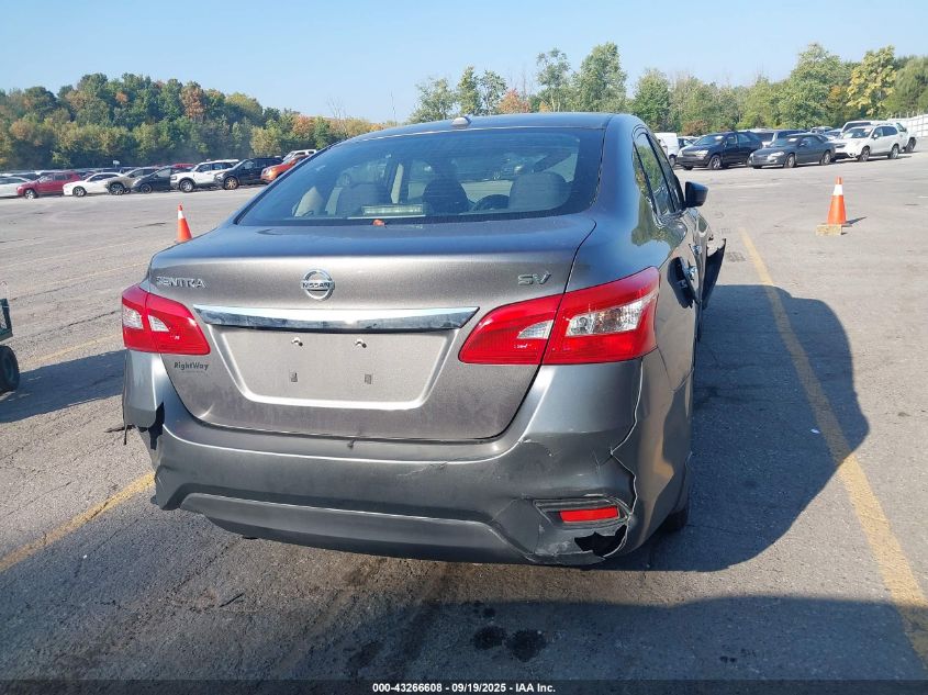 2017 Nissan Sentra Sv VIN: 3N1AB7AP8HY212510 Lot: 43266608